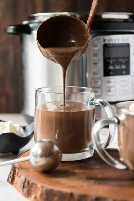 chocolate quente panela