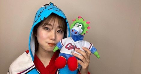 稲村亜美 カープ女子 になった姿を公開 可愛い サイコー カープに鯉