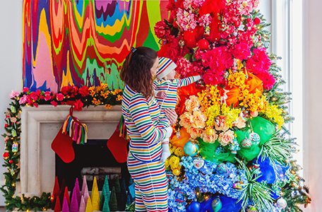 Rainbow Christmas Tree Rainbows Christmas Rainbow Christmas Tree Diy Christmas Tree Ornaments