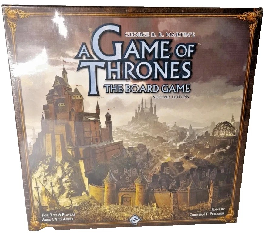A Game of Thrones: The Board Game Second Edition Brand New Sealed Peterson
