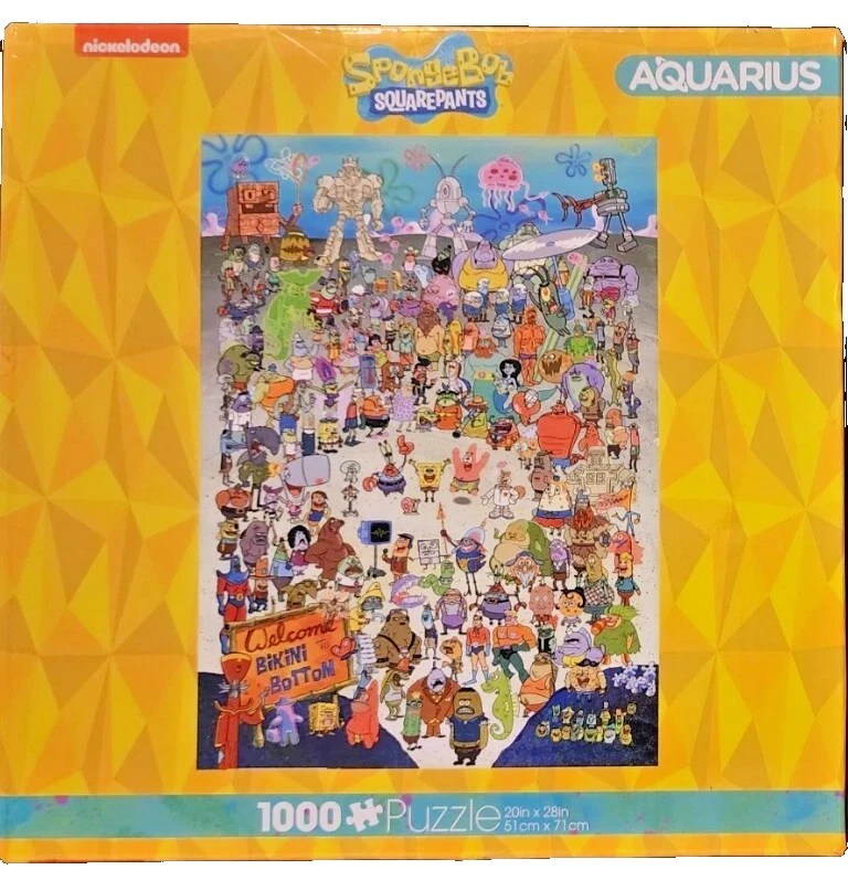 Spongebob Squarepants 1000 pc Jigsaw Puzzle