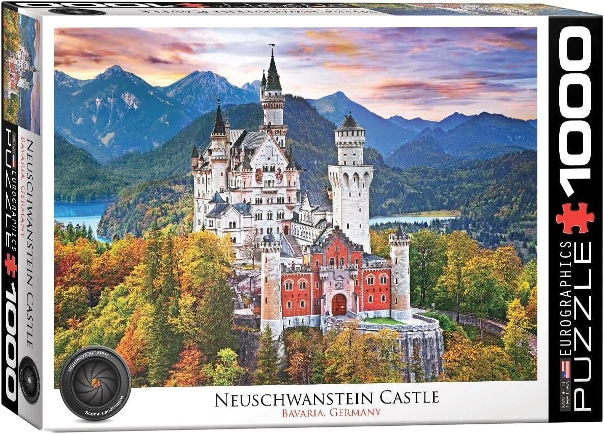 Eurographics German Castle 1000 pc Jigsaw Puzzle