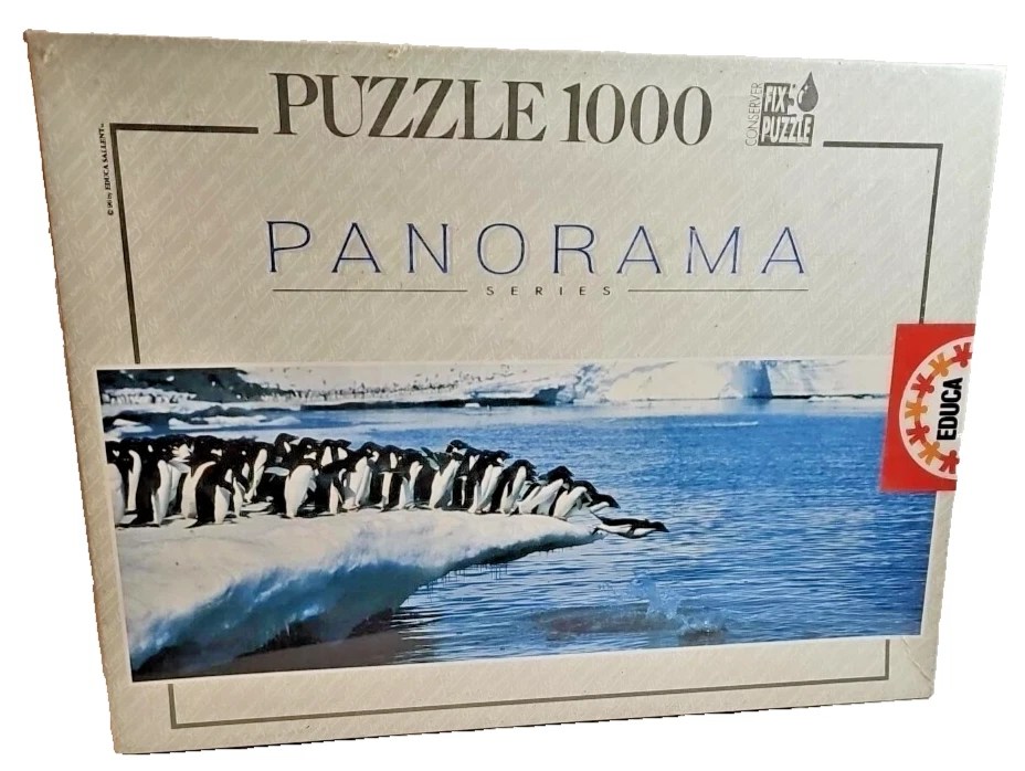 Penguins Panorama 1000-pc Jigsaw Puzzle