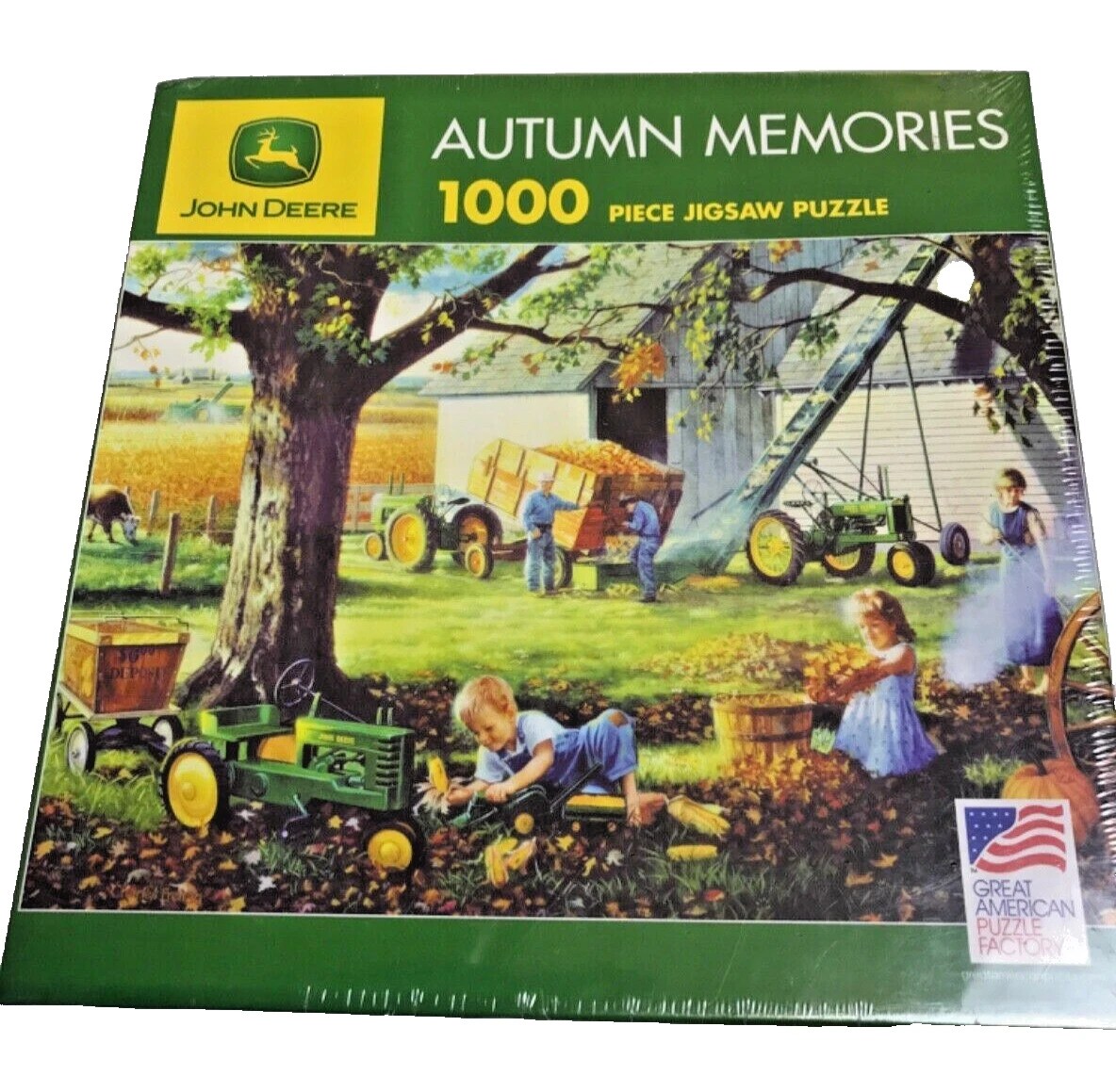 John Deere Autumn Memories 1000-pc Jigsaw Puzzle