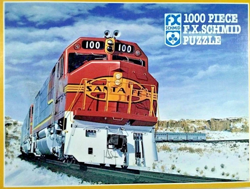 Santa Fe El Capitan 1000-pc Jigsaw Puzzle