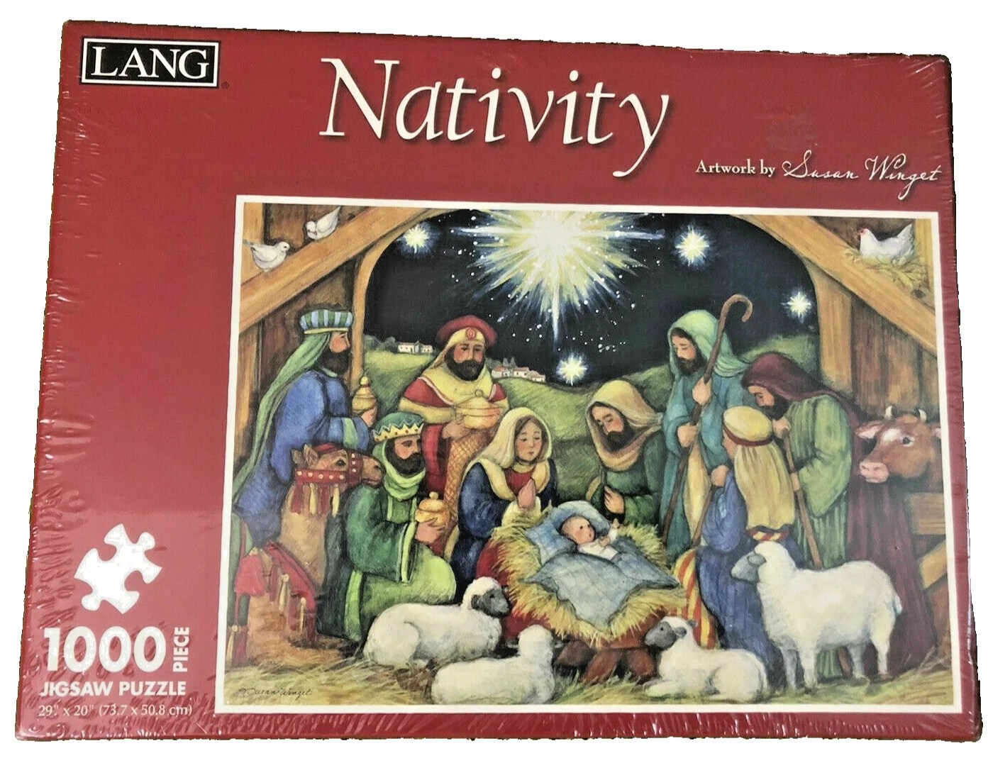 Nativity by Susan Winget 1000-pc Jigsaw Puzzle