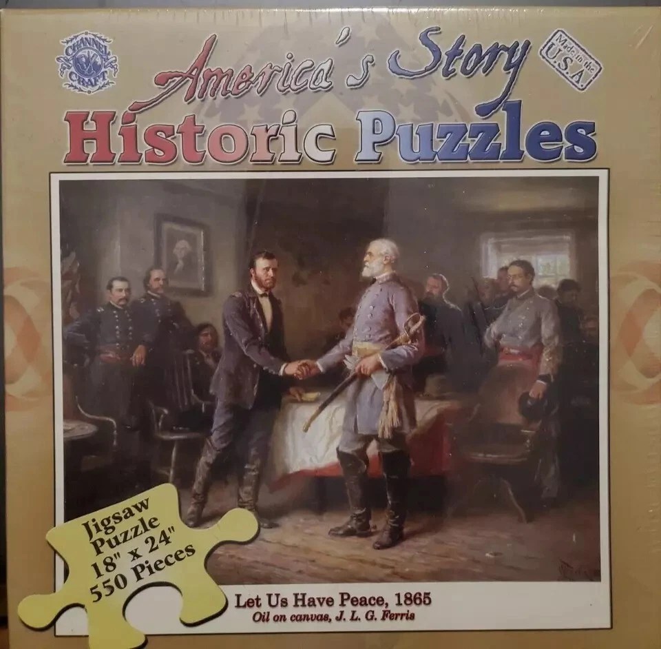 "Let Us Have Peace, 1865" 550-pc Jigsaw Puzzle