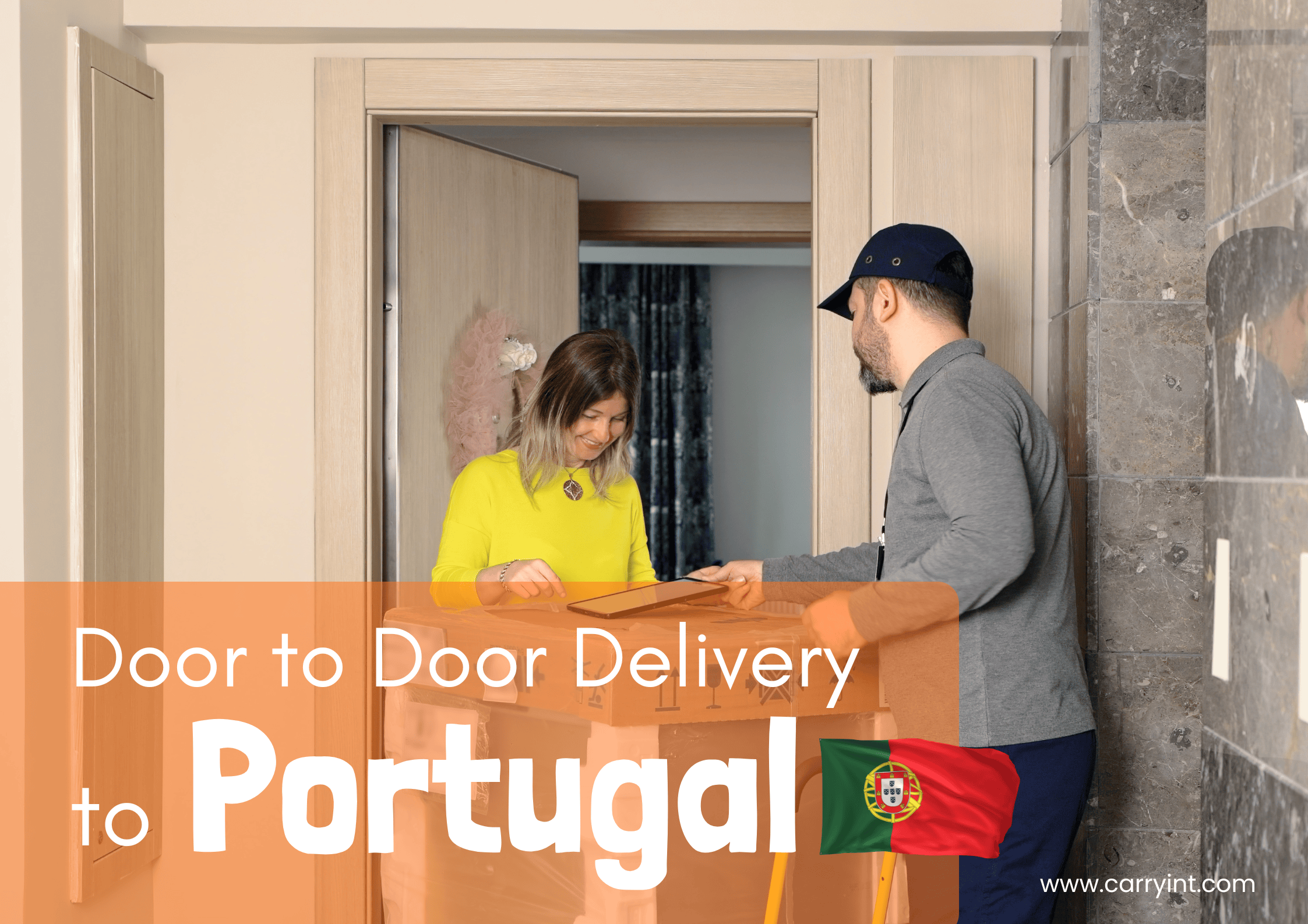 Door-to-Door Personal Cargo to Portugal