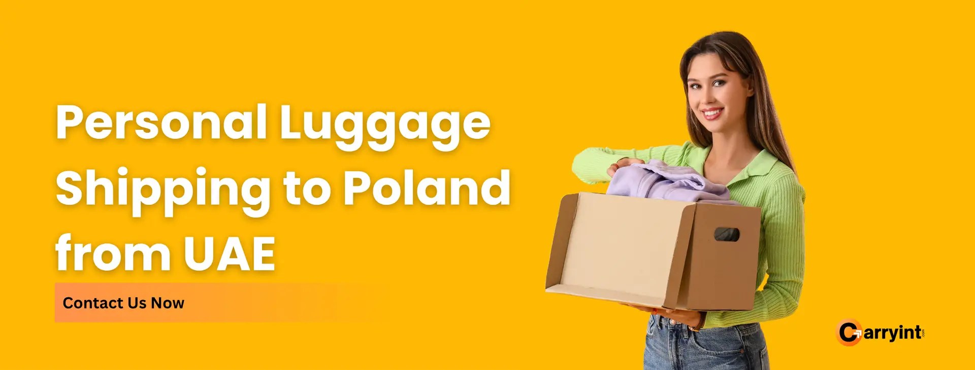 Personal Luggage Shipping to Poland from UAE