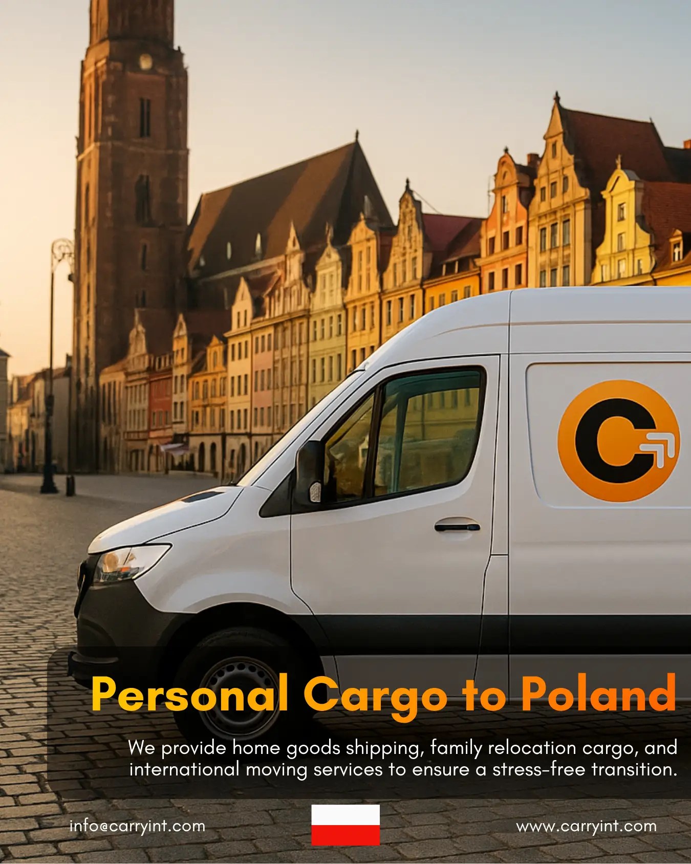 Personal Luggage Shipping to Poland from UAE
