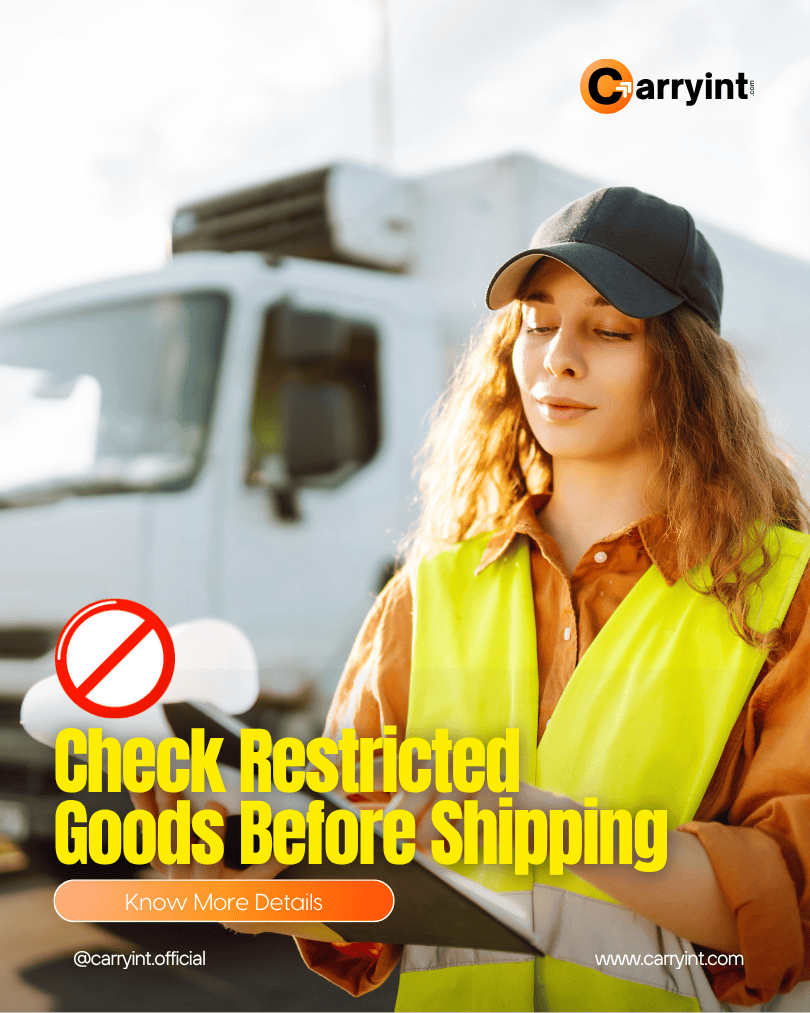 Check Restricted Goods Before Shipping