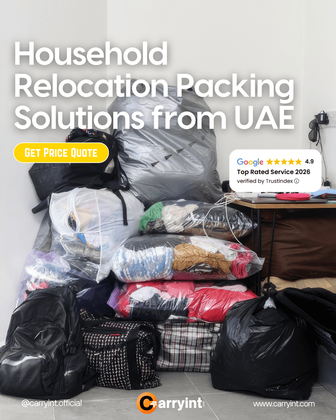 Household Relocation Packing Solutions​ from UAE