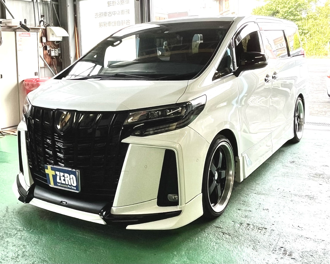 アルファード30 盗難防止 カーセキュリティ 静岡県 ZERO Car Security