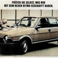 Den Fiat Ritmo schickt Turin, um endlich Wolfsburg zu schlagen