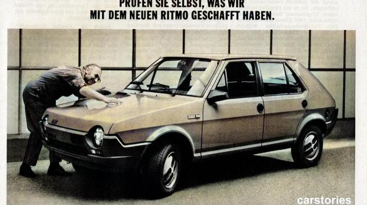 Den Fiat Ritmo schickt Turin, um endlich Wolfsburg zu schlagen