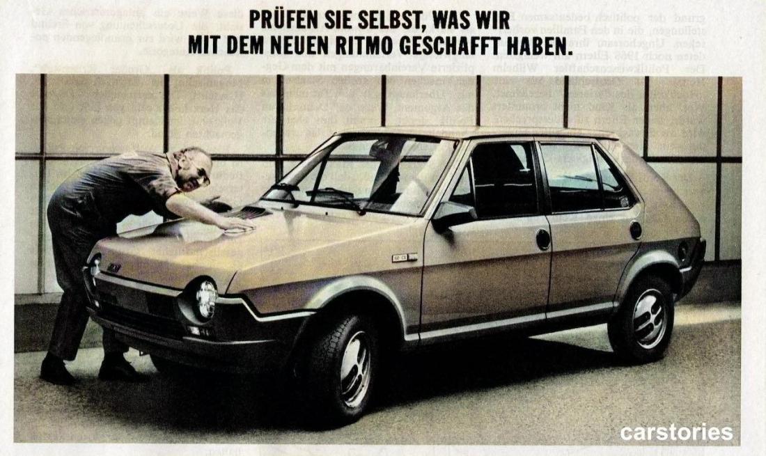 Der neue Fiat Ritmo soll endlich Wolfsburg schlagen