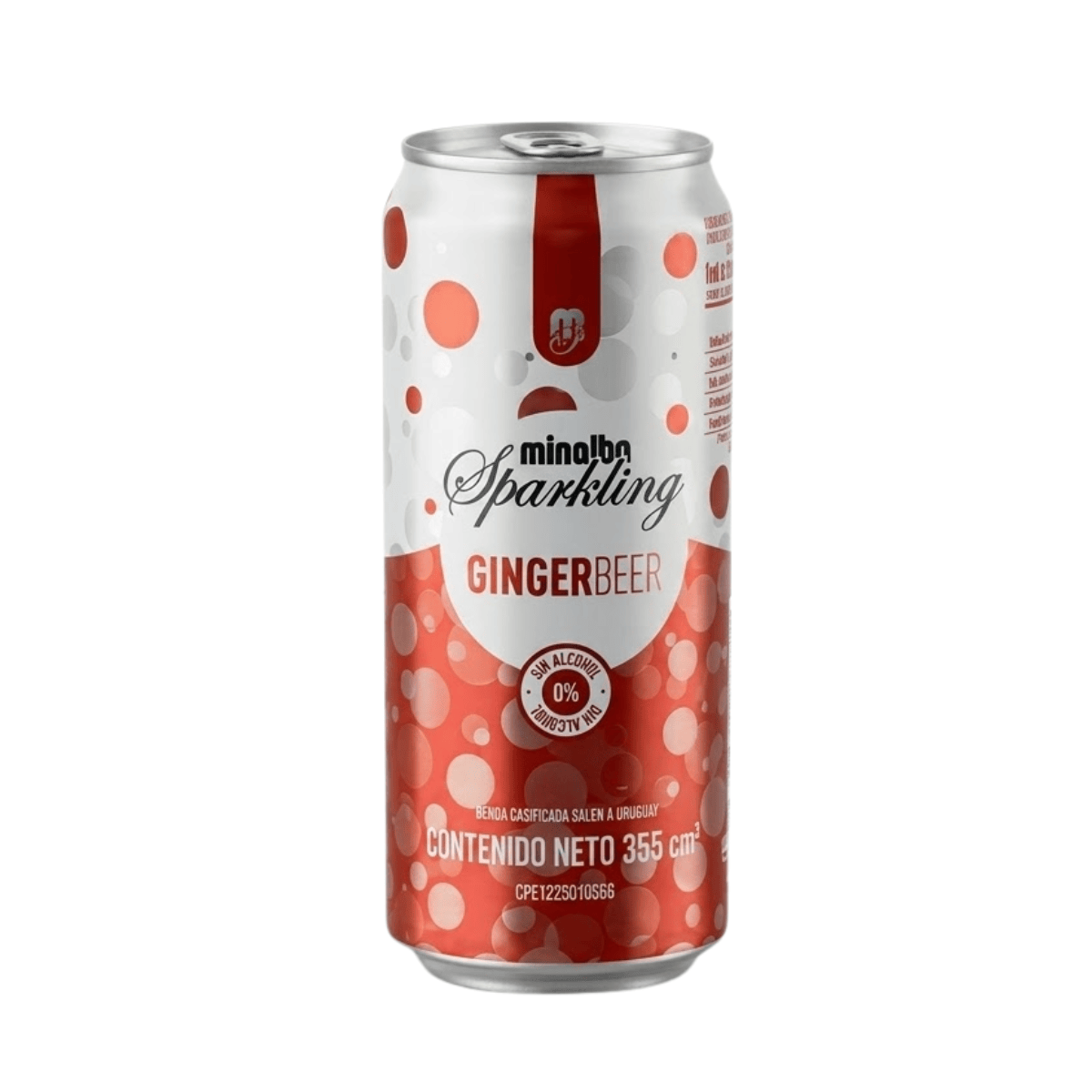 Sparkling Ginger Beer Minalba Lata 355ml