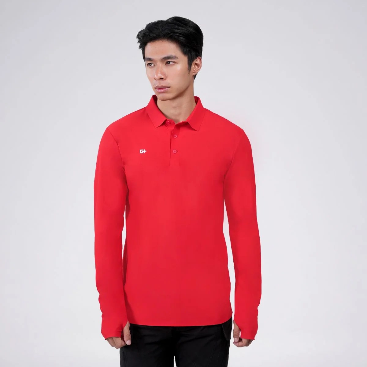 Kaos Polo Pria Lengan Panjang Cartenz Tactical Patriot X2