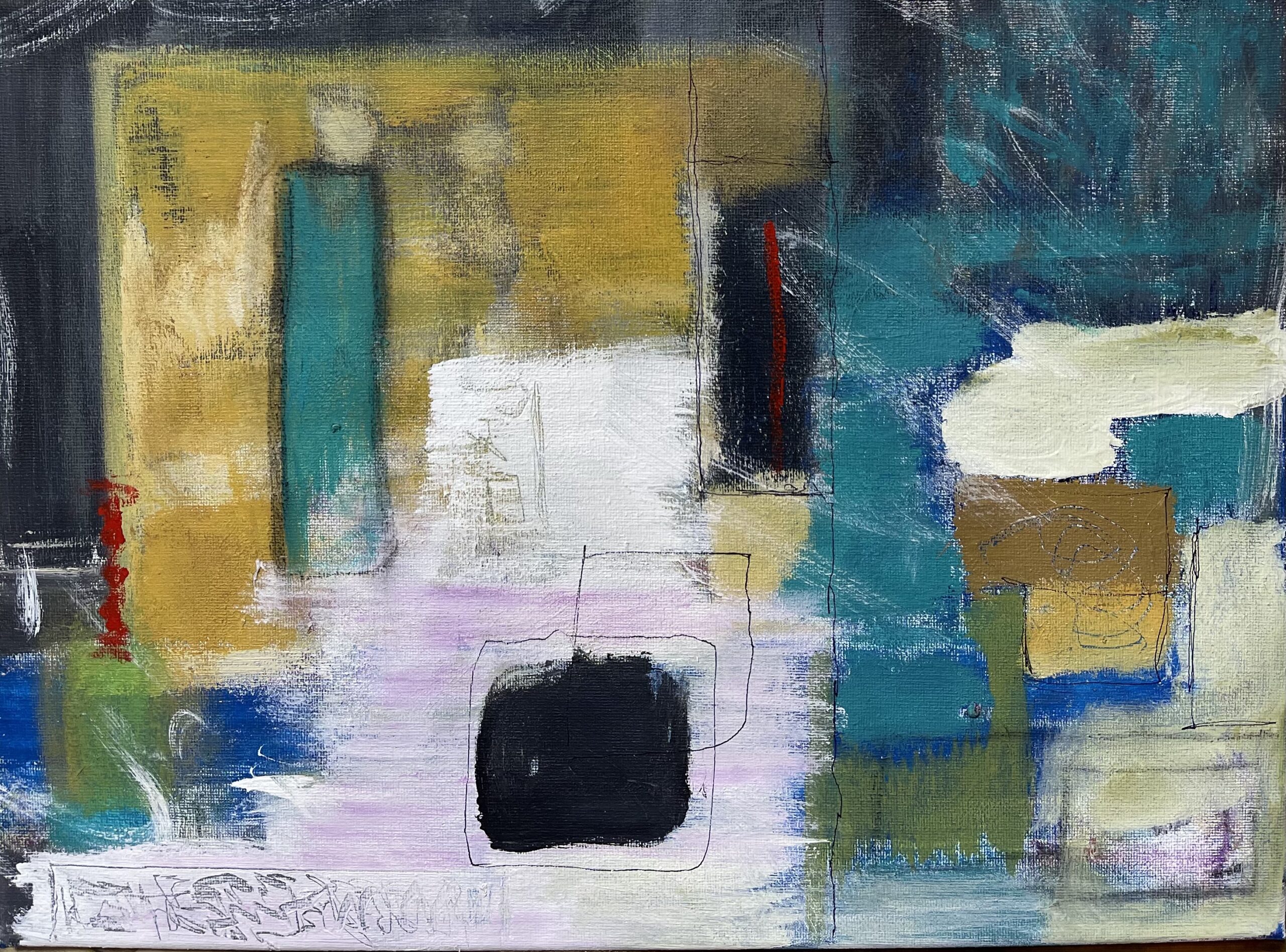 Original abstract art on canvas by Gary Carter-Coffman, Carter-Coffman.design