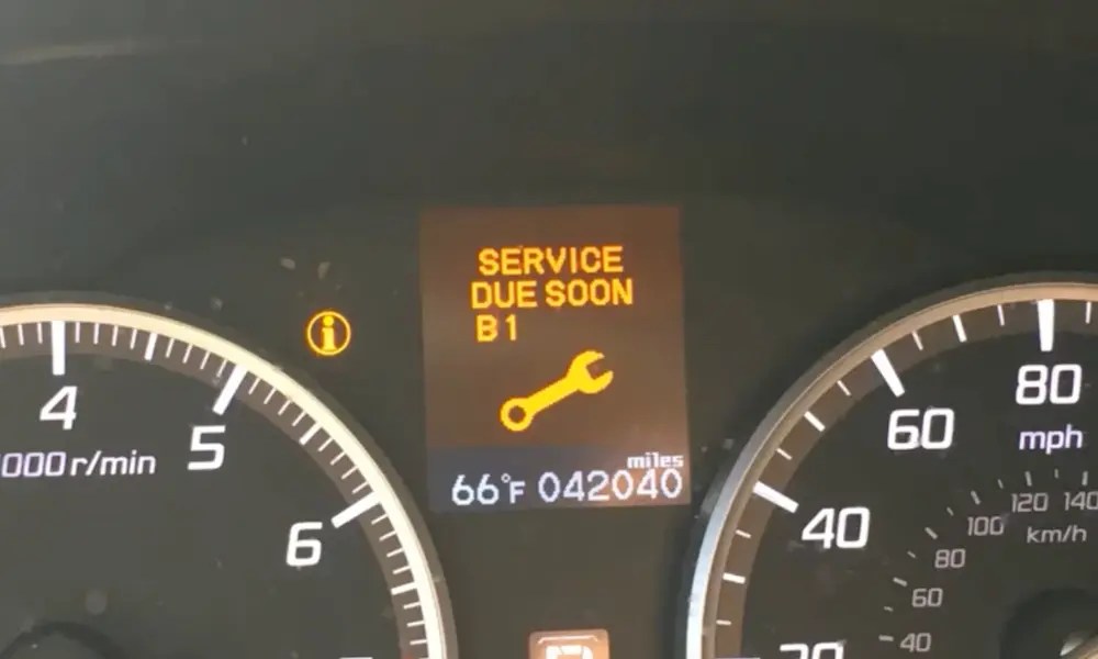 Service due soon b1: what you need to know