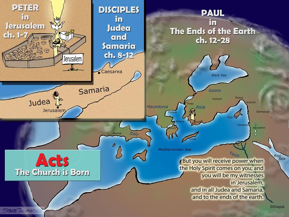 Acts PDF | A Cartoonist's Guide To The Bible