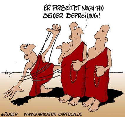 Befreiung Karikaturen Und Cartoons