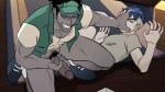 Yaoi porn cartoon Hot pizza delivery guy and his special sauce. English language