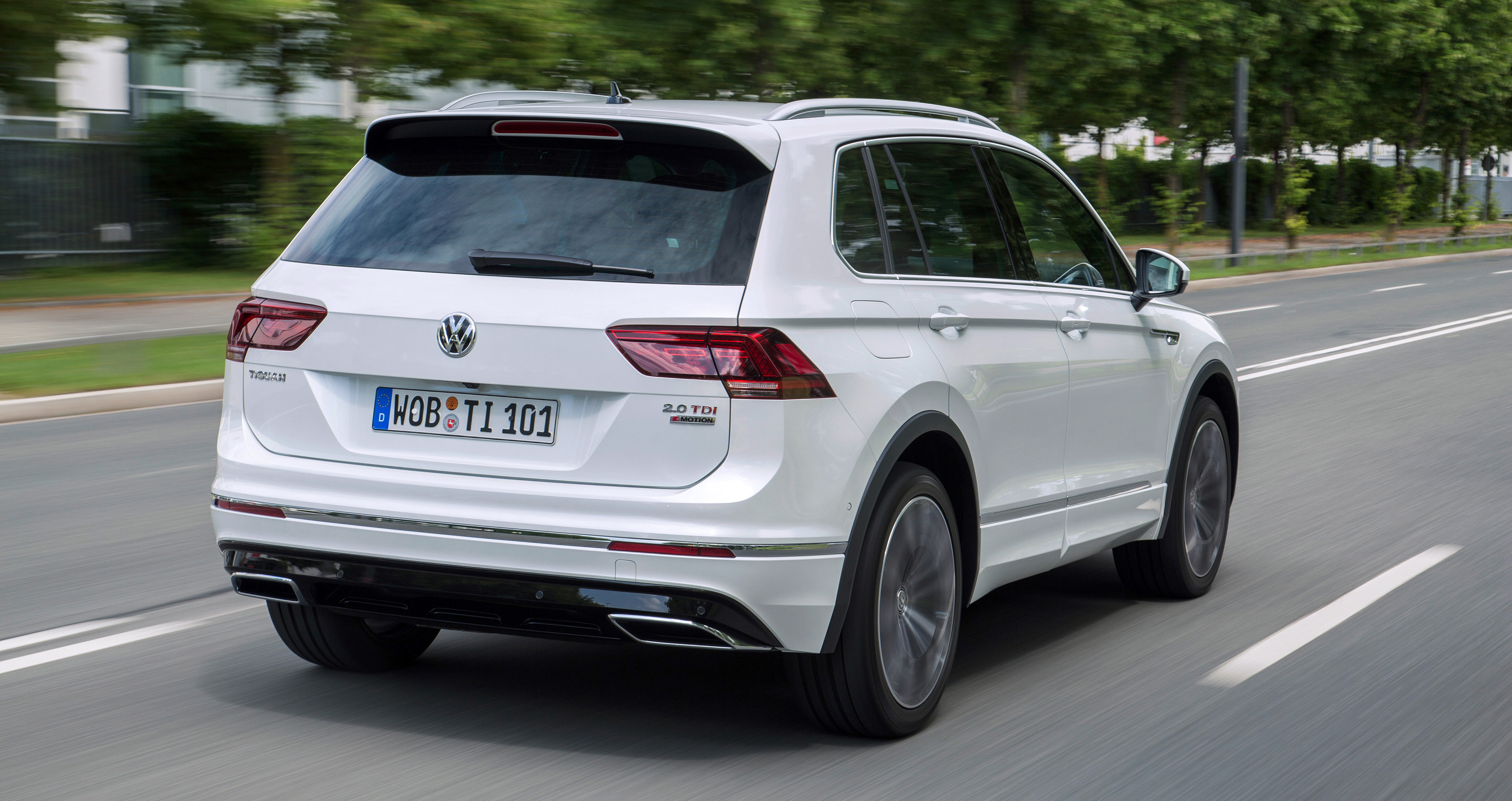 Vw tiguan r-line: der sportliche kompakt-suv