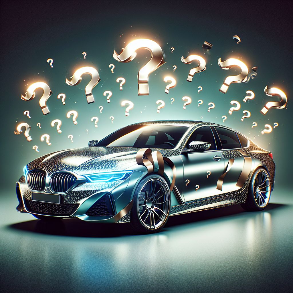 Car with Vinyl Wrap