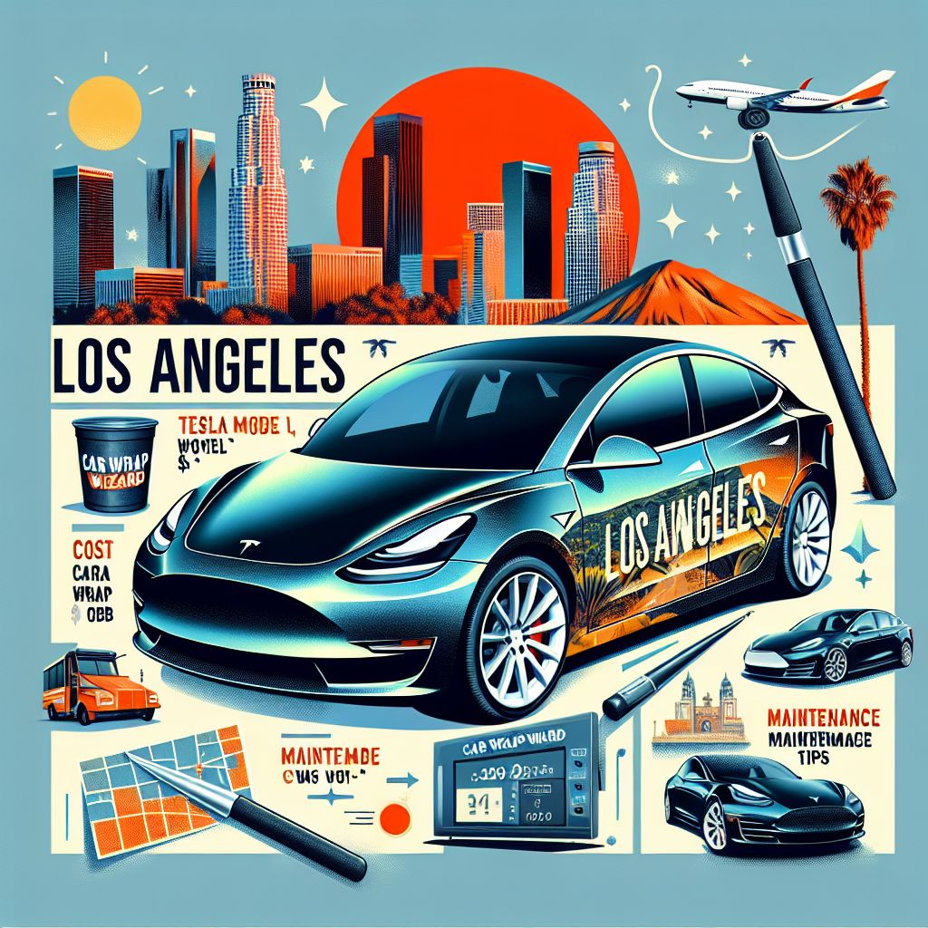 Los Angeles Tesla Model Y Wrap Cost & Maintenance Guide