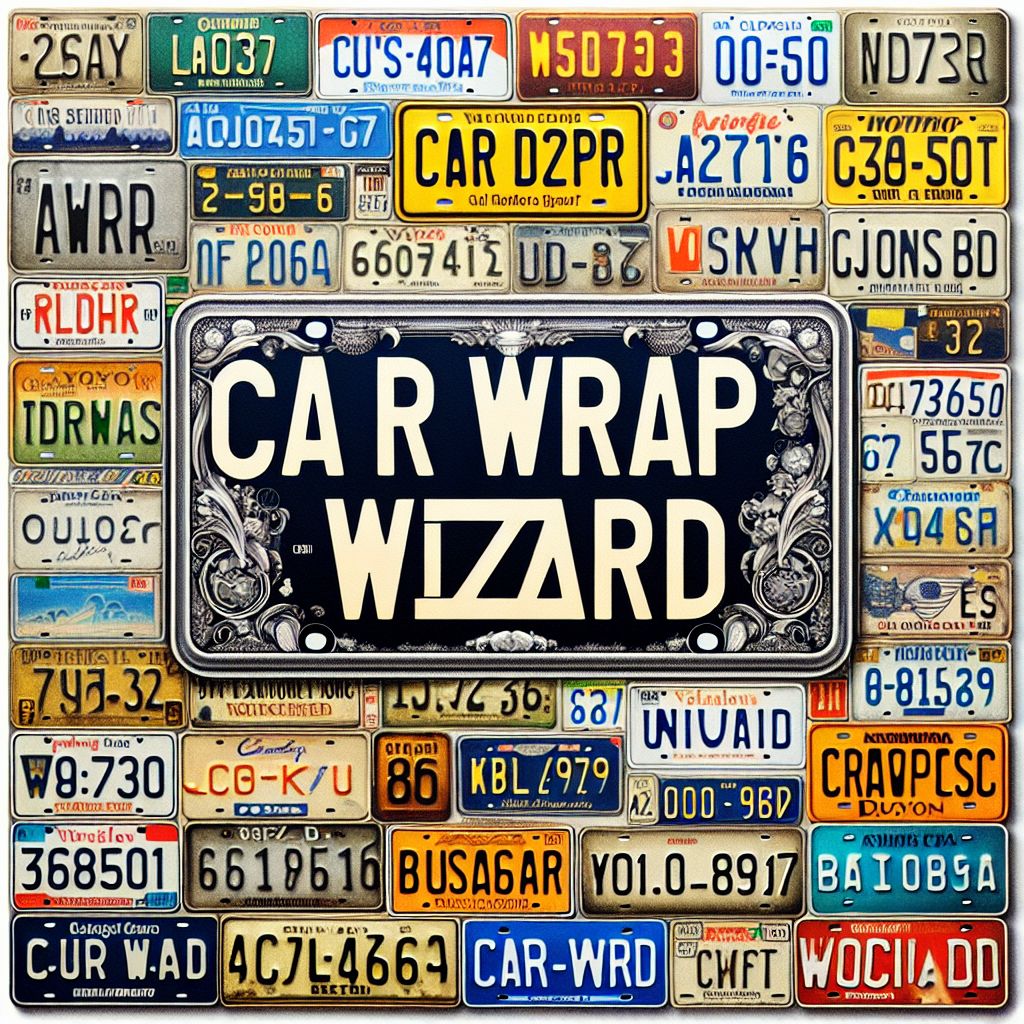 License Plate Guide: Front & Back Vinyl Wrap Rules & Choices