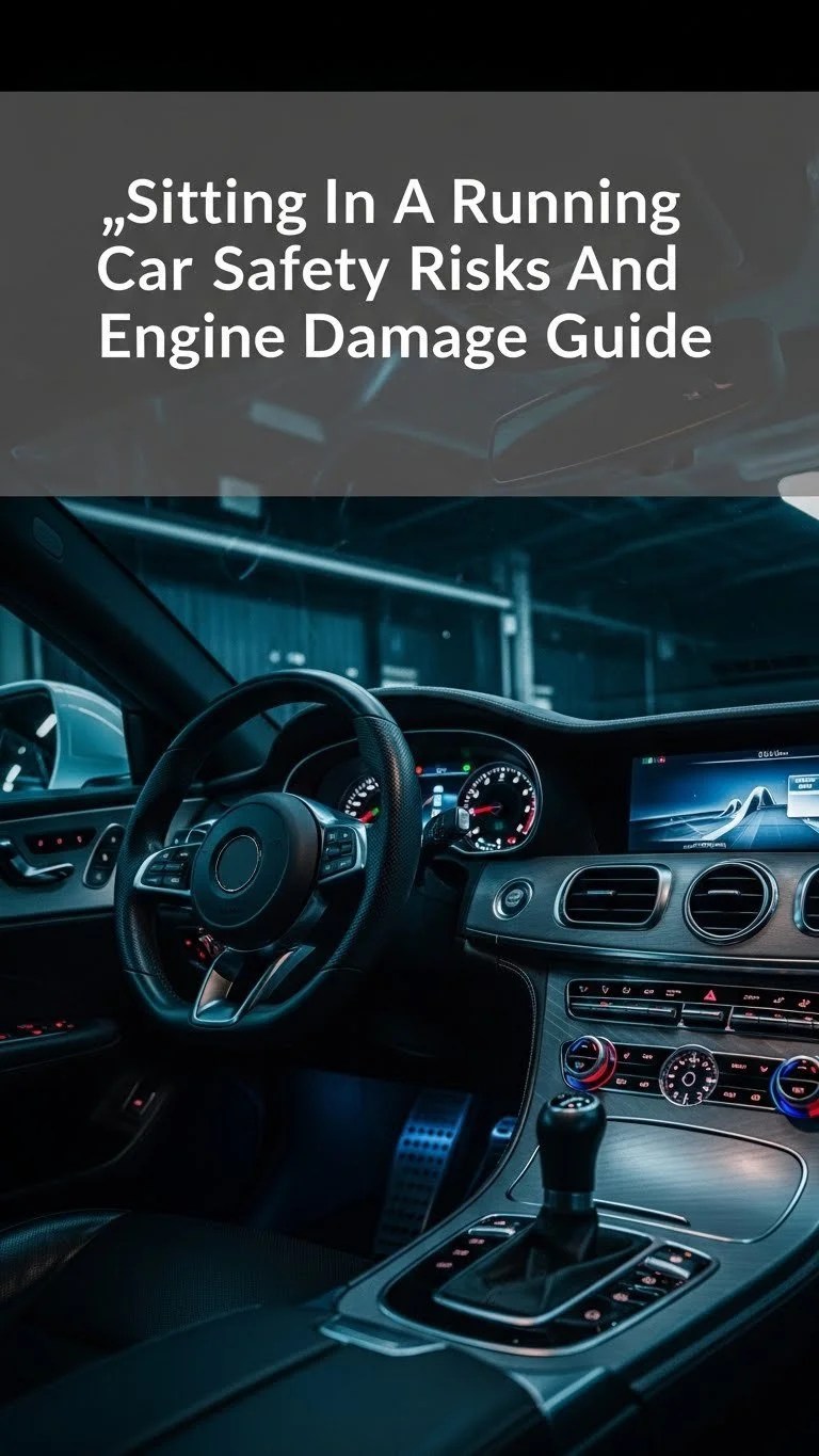 Sitting In A Running Car Safety Risks And Engine Damage Guide 1 is it bad to sit in a running car