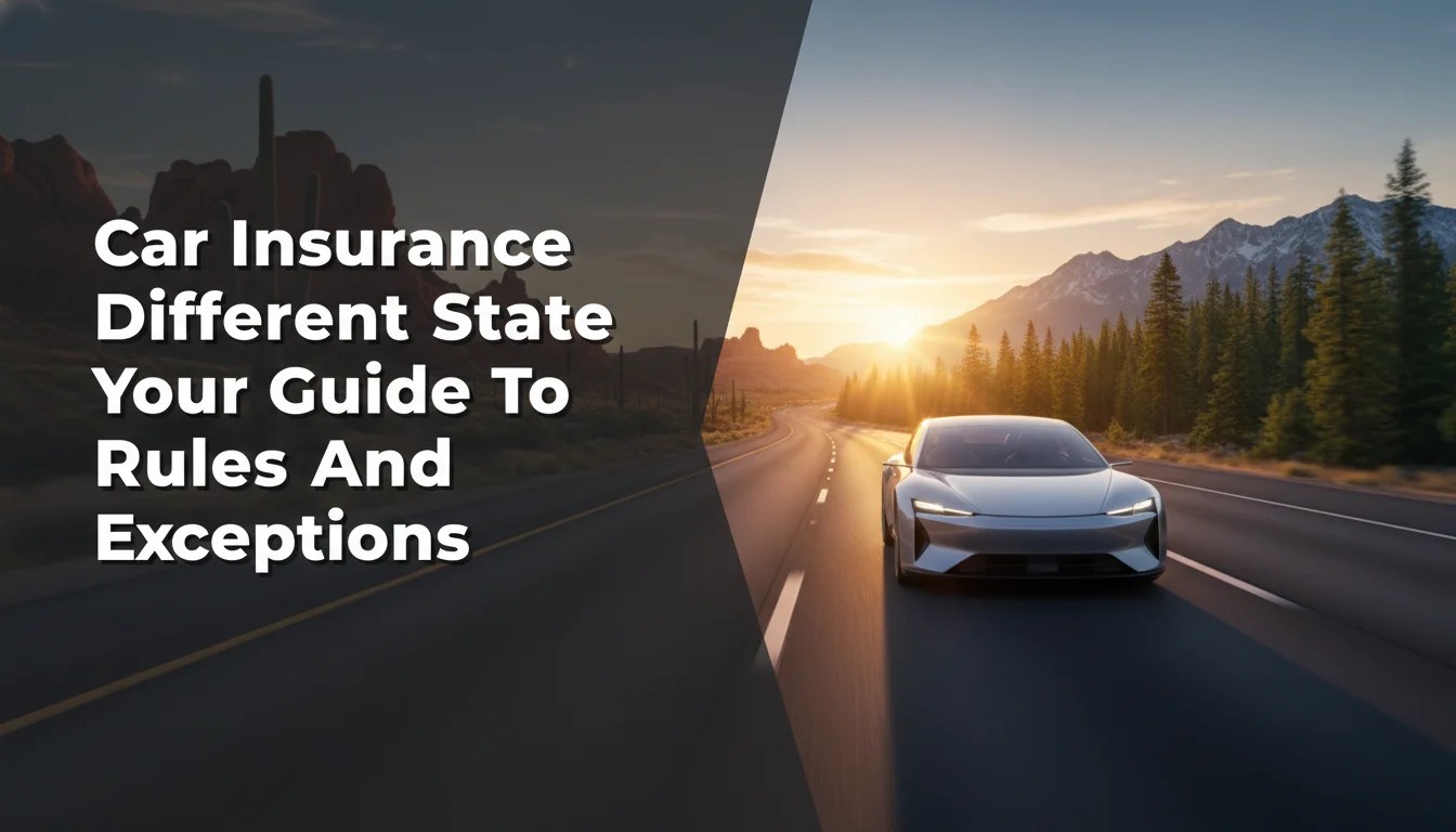 Car Insurance Different State Your Guide To Rules And Exceptions