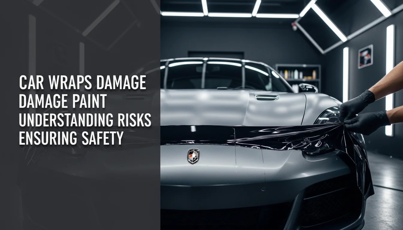 Car Wraps Damage Paint Understanding Risks Ensuring Safety