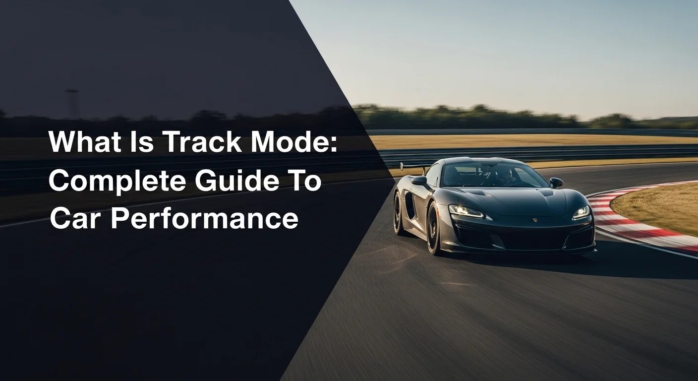 What Is Track Mode: Complete Guide To Car Performance