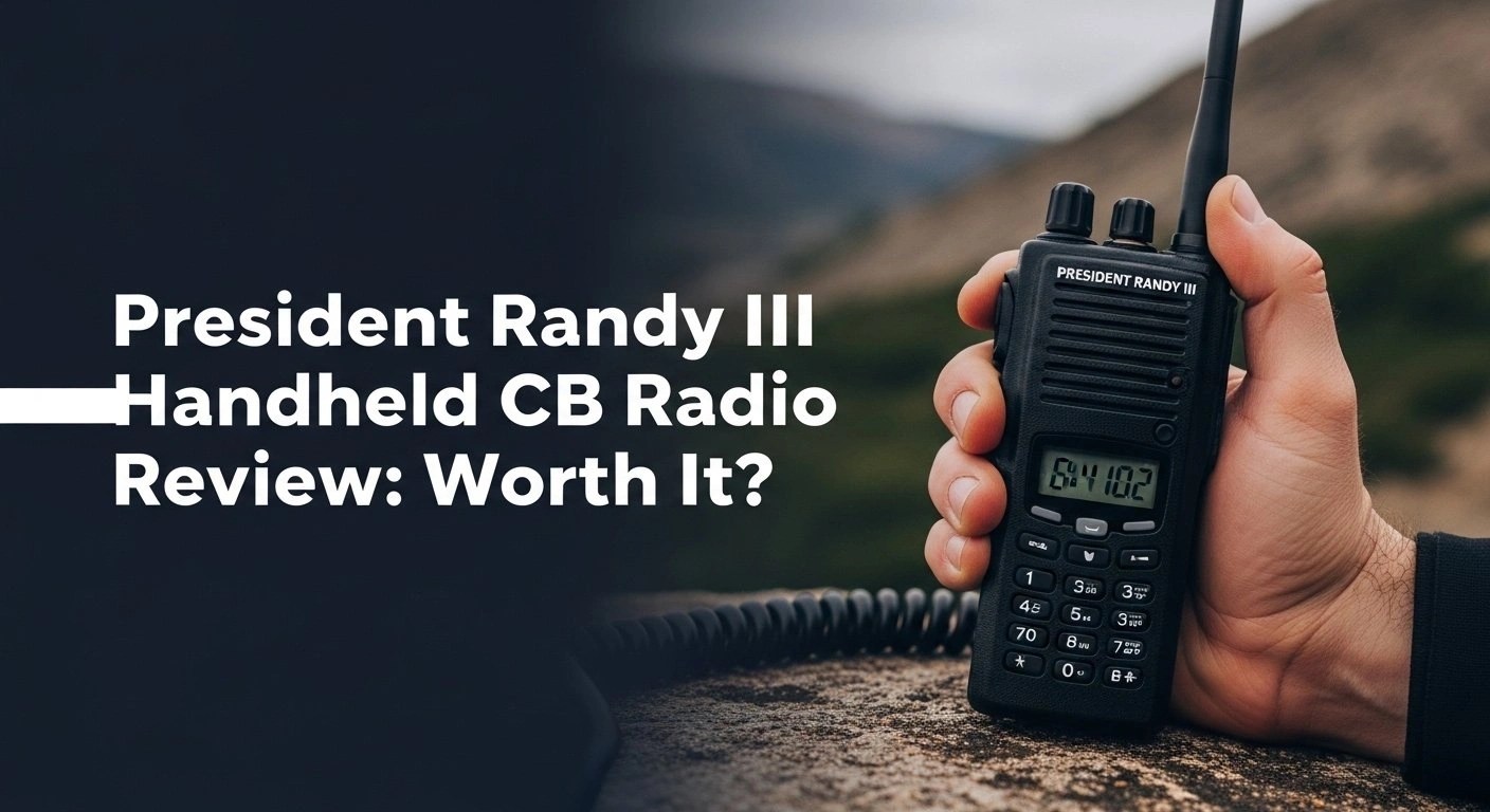 President Randy III Handheld CB Radio Review: Worth It?