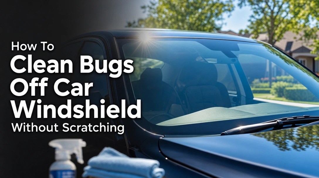 How To Clean Bugs Off Car Windshield Without Scratching