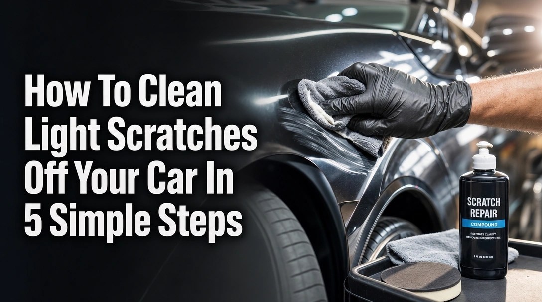 How To Clean Light Scratches Off Your Car In 5 Simple Steps