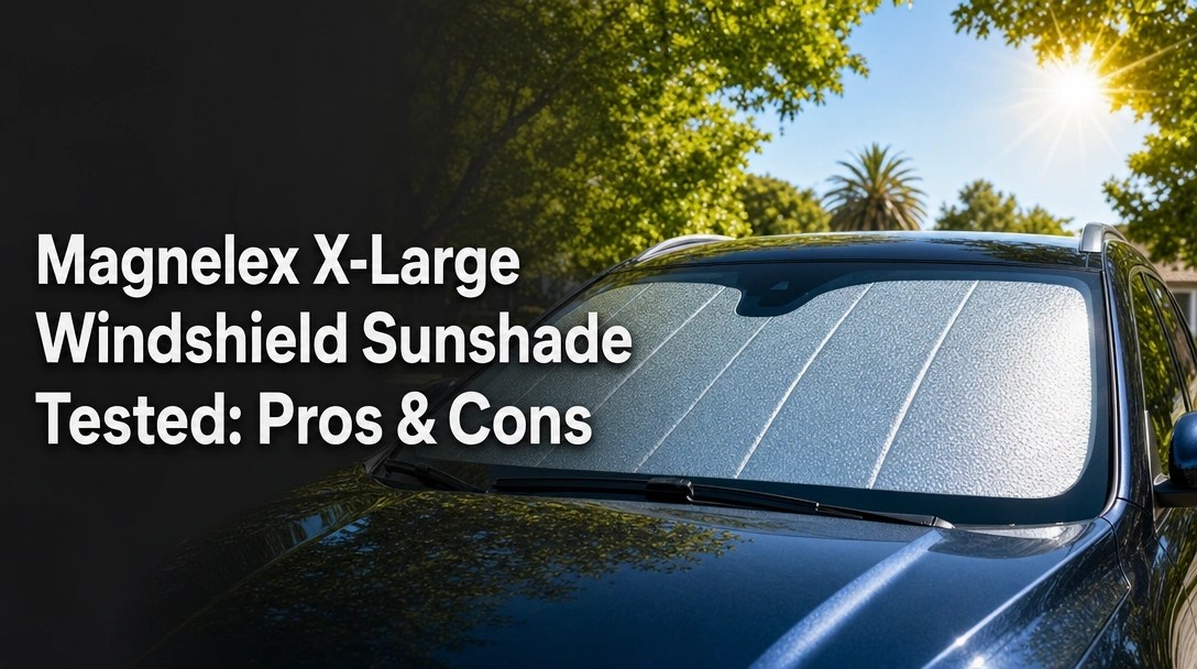 Magnelex X-Large Windshield Sunshade Tested: Pros & Cons