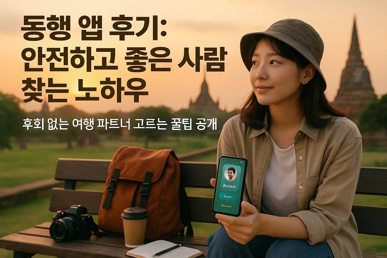동행 앱 후기: 안전하고 좋은 사람을 찾는 노하우