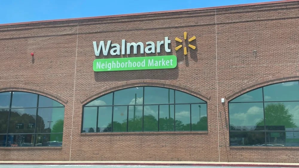 Photograph of former Walmart Neighborhood Market East Cobb