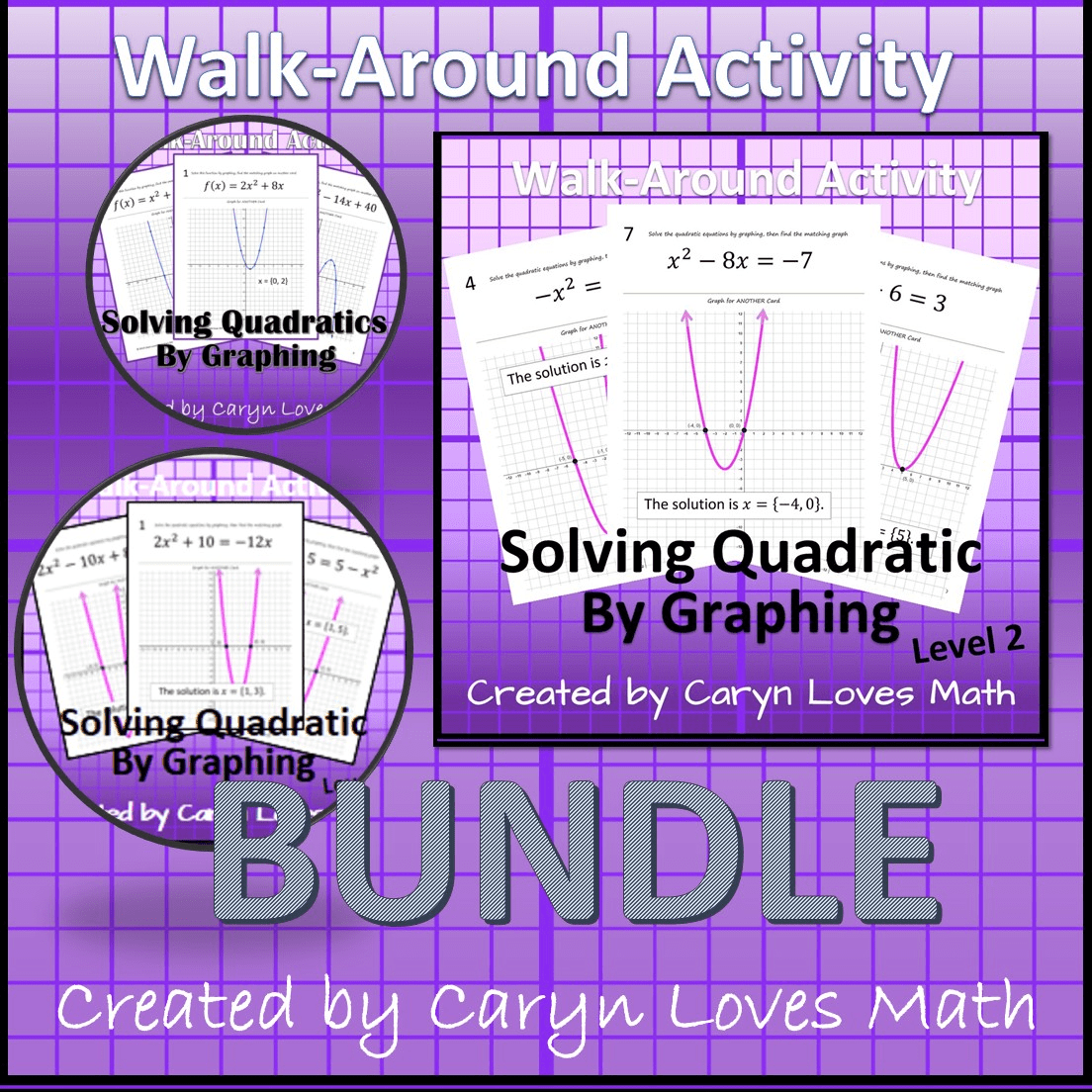 Solving by Graphing Bundle