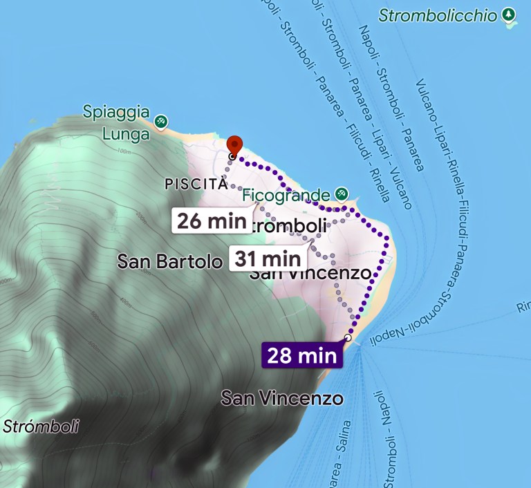 Percorsi per raggiungere Casa Ada