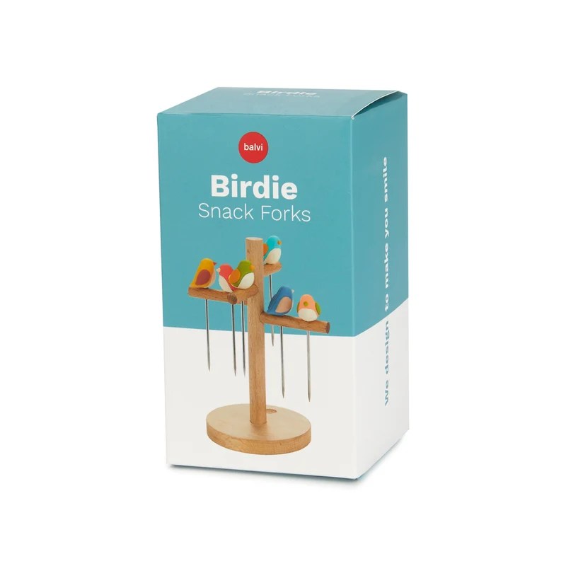 Forchettine per antipasti Birdie Balvi - immagine 2