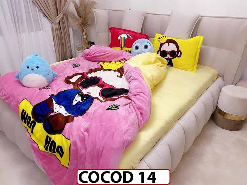 Lenjerie Cocolino cu 4 Piese pentru Doua Persoane