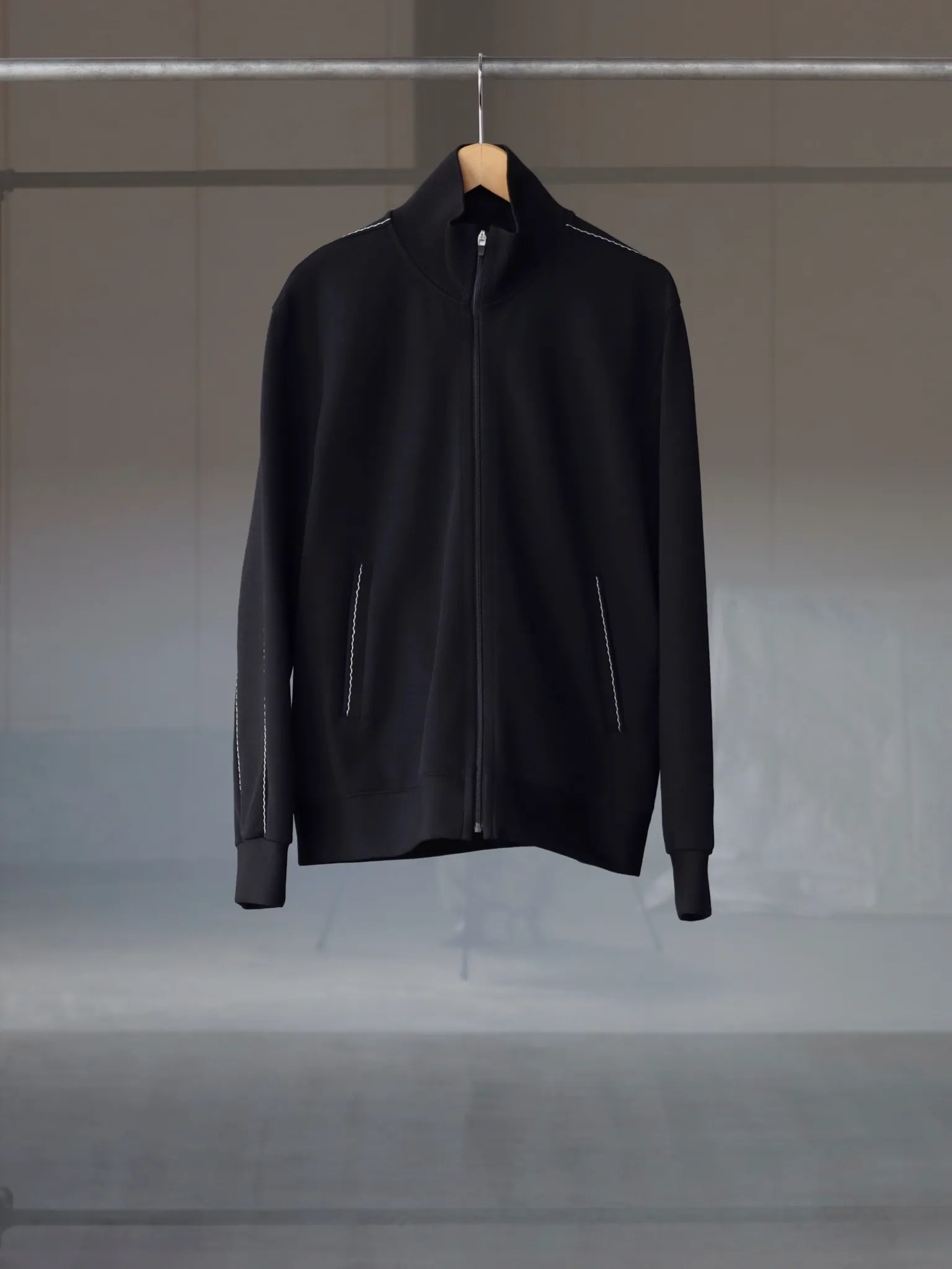 Irenisa Irenisa Embroidery Track Jacket Black Casanova Co