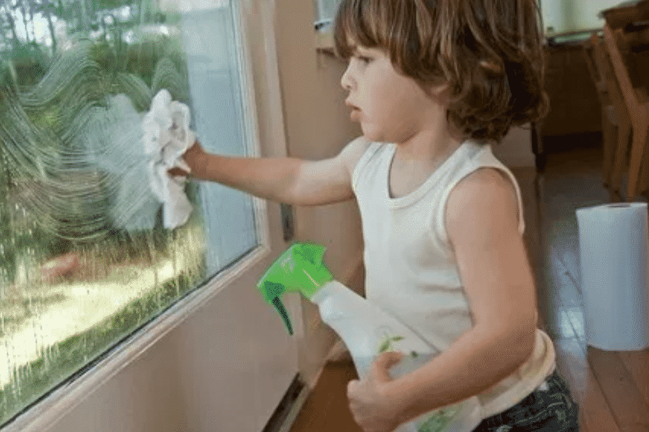Spring Cleaning With Children