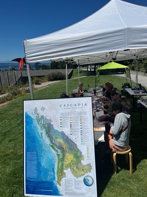 Postcard Table Olympic Sculpture Park