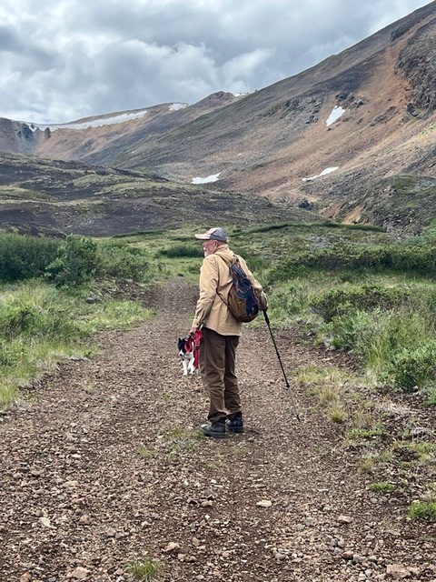 Stephan Torre in Atlin, B.C.