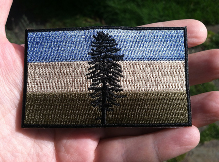 Muted Cascadia Doug Patch